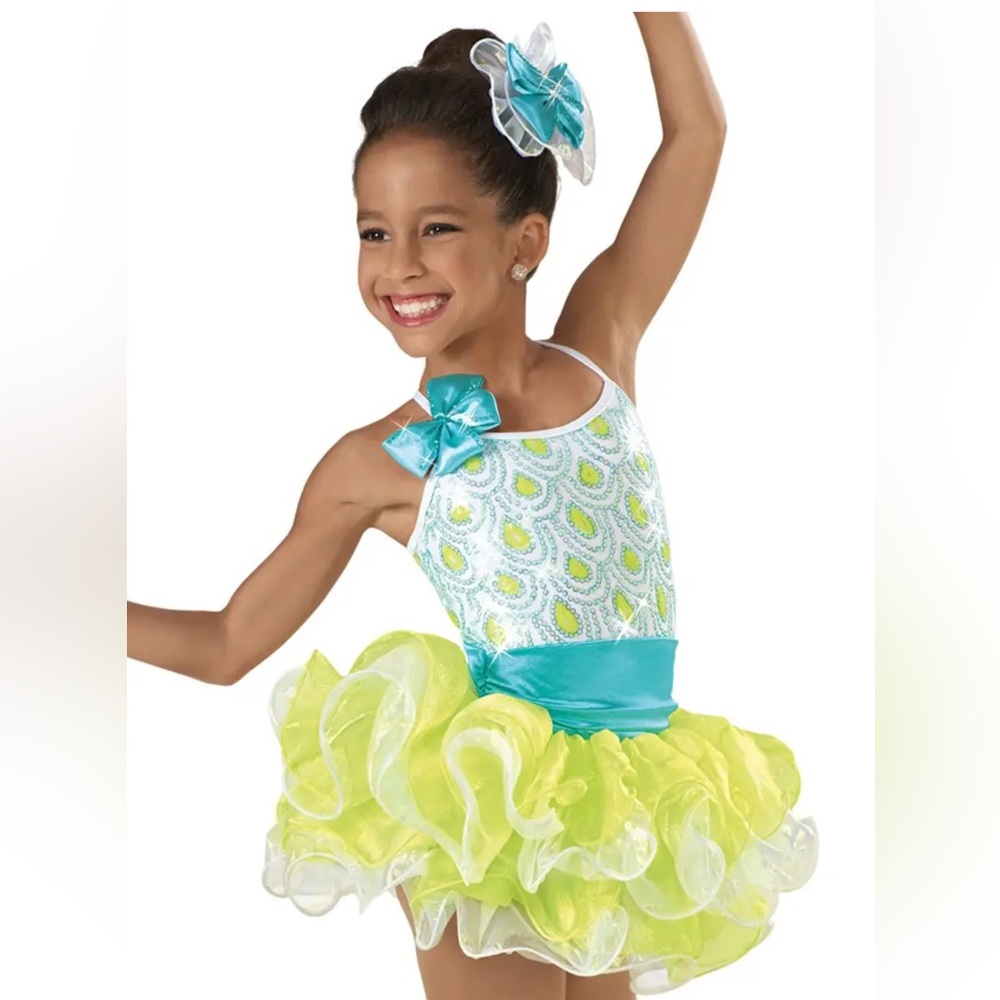 Peacock Princess Kids Costume